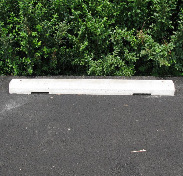 Log Appearance Concrete Parking Blocks Natural Look