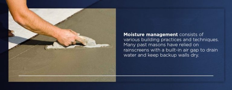 How to Control Moisture in Masonry | Nitterhouse Masonry